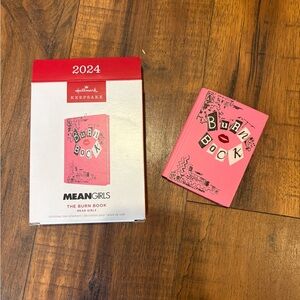 NEW 2024 Hallmark Keepsake-Mean Girls-The Burn Book Ornament